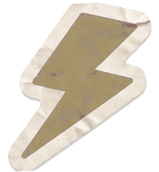 Lightning Bolt Sticker